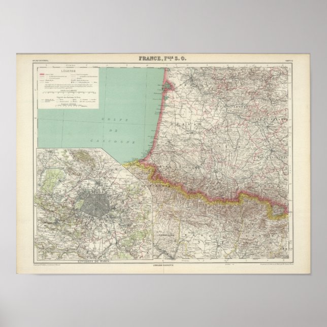 Södra Frankrike Poster (Framsidan)