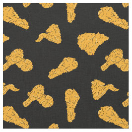 Södra Fried Chicken Food Patterned Tyg