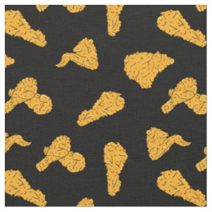 Södra Fried Chicken Food Patterned Tyg