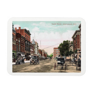 Södra gata, Morristown NJ, vintage Magnet