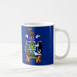 Södra Georgia flaggamugg Kaffemugg