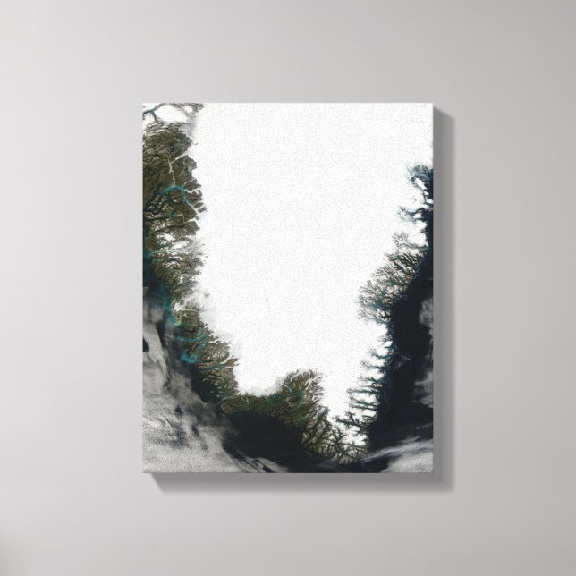 Södra Grönland Canvastryck (Framsida)