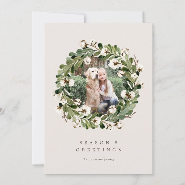 Södra Helgdag fotokort Julkort (Framsida)