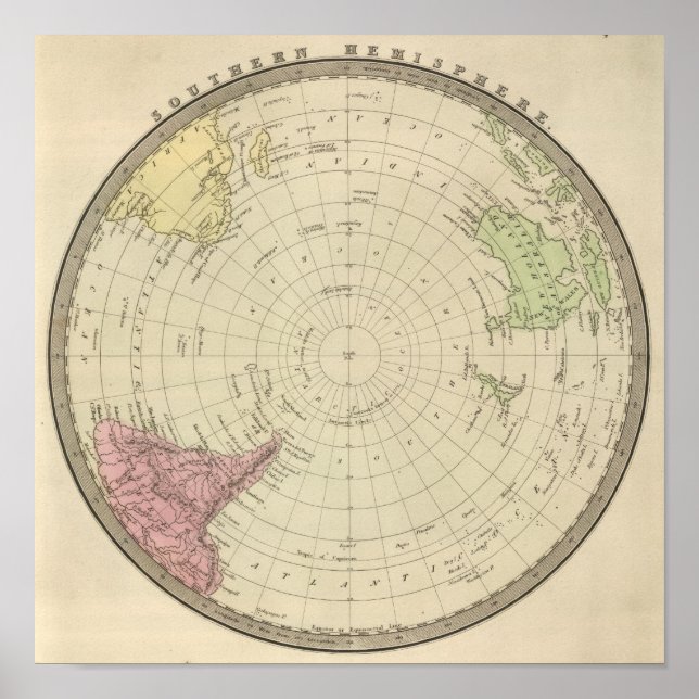 Södra Hemisphere 3 Poster (Framsidan)
