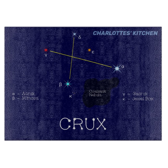 Södra hemisphere Constellation Crux (Framsidan)