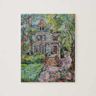 Södra hemmålade Jigszle Puzzle Pussel