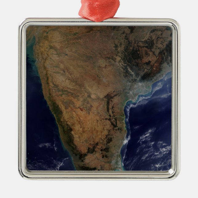 Södra Indien 2 Julgransprydnad Metall (Framsidan)