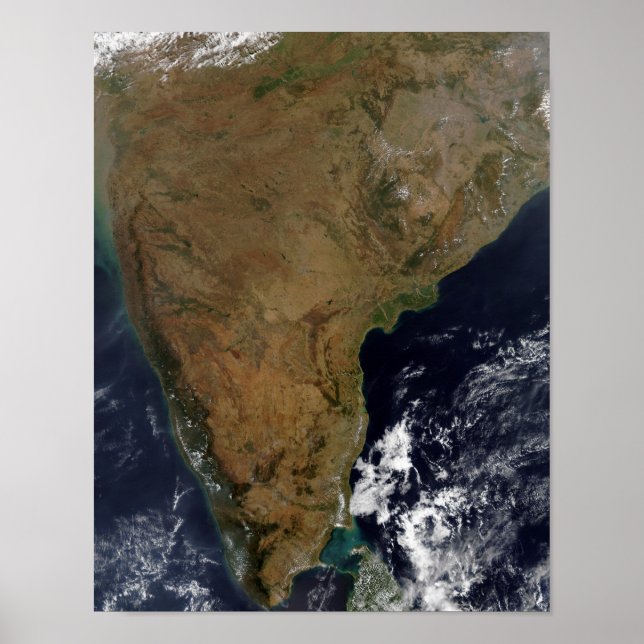 Södra Indien Poster (Framsidan)