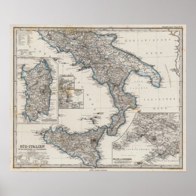 Södra Italien 2 Poster (Framsidan)