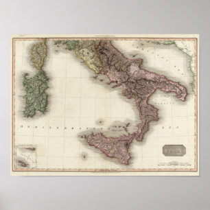 Södra Italien Poster