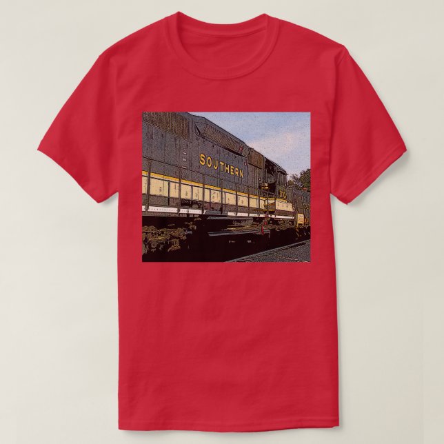 Södra järnvägen Tåg T Shirt (Design framsida)