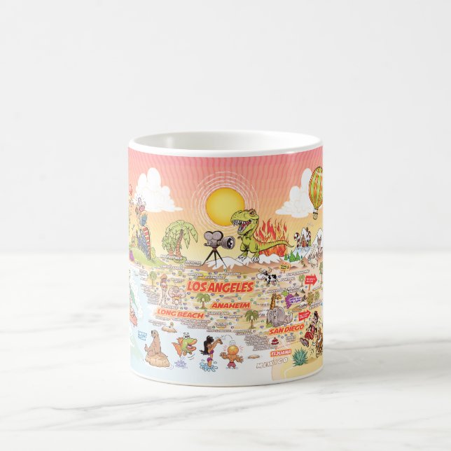 Södra Kalifornien 11oz Mugg (Center)