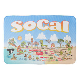 Södra Kalifornien Badrumsmatta