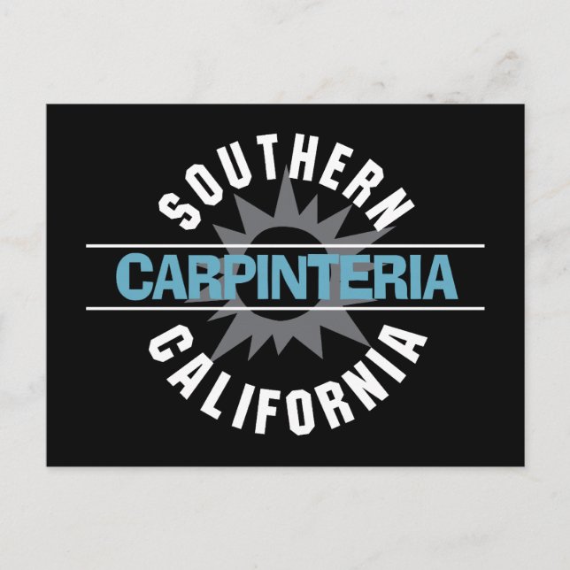 Södra Kalifornien - Carpinteria Vykort (Framsida)