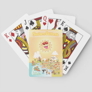 Södra Kalifornien Casinokort