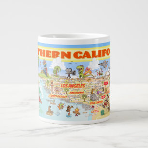 Södra Kalifornien Giant Coffee Mugg Jumbo Mugg