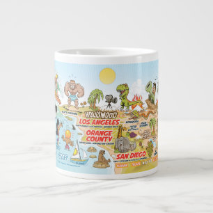 Södra Kalifornien Jumbo Mugg