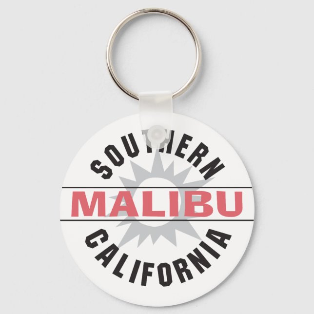 Södra Kalifornien - Malibu Nyckelring (Framsida)