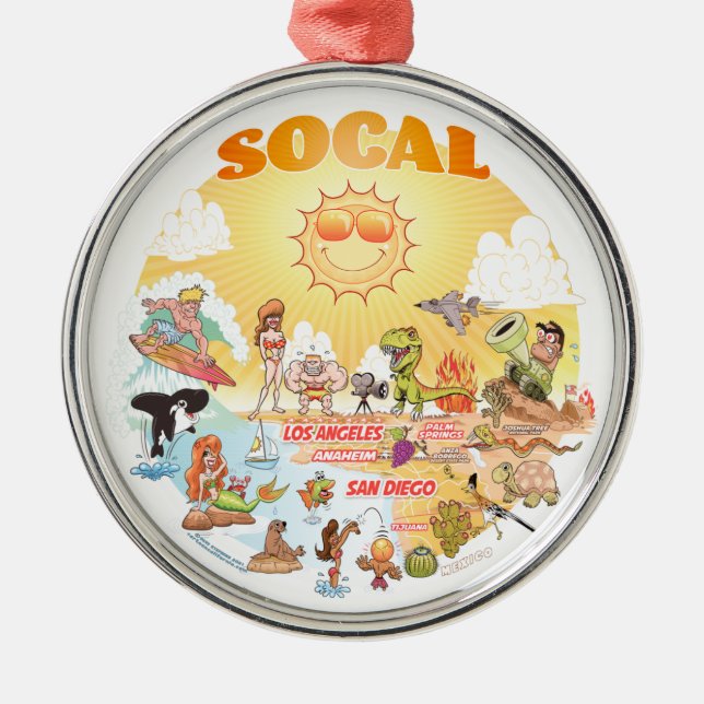 Södra Kalifornien Ornament (Framsidan)