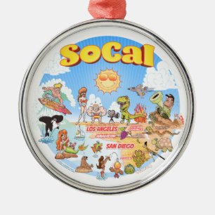 Södra Kalifornien Ornament