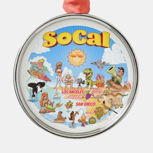 Södra Kalifornien Ornament (Framsidan)