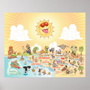 Södra Kalifornien, Paradise Poster