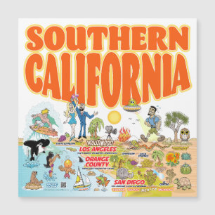 Södra Kalifornien Souvenir Magnet