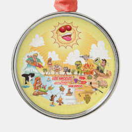 Södra Kalifornien Sunshine Ornament