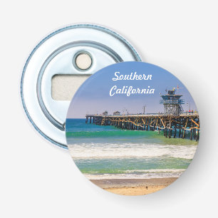 Södra Kaliforniens strand och pier i San Clemente Flasköppnare