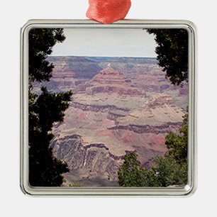 Södra kant för grand Canyon, Arizona 1 Julgransprydnad Metall
