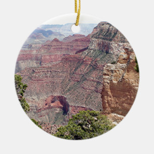 Södra kant för grand Canyon, Arizona 2 Julgransprydnad Keramik