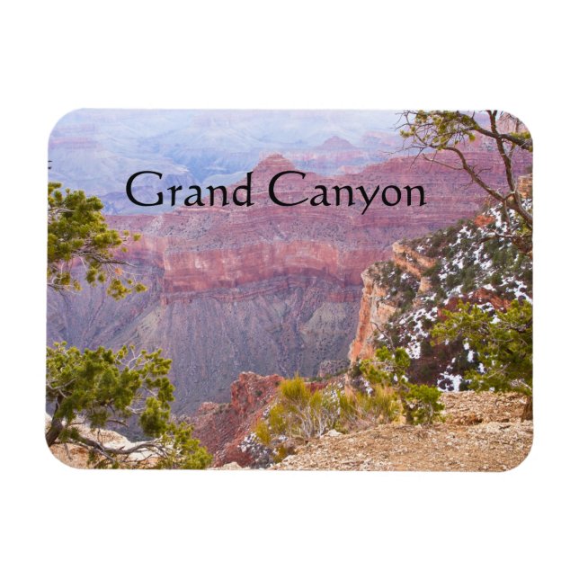 Södra kanten Grand Canyon Magnet (Horisontell)