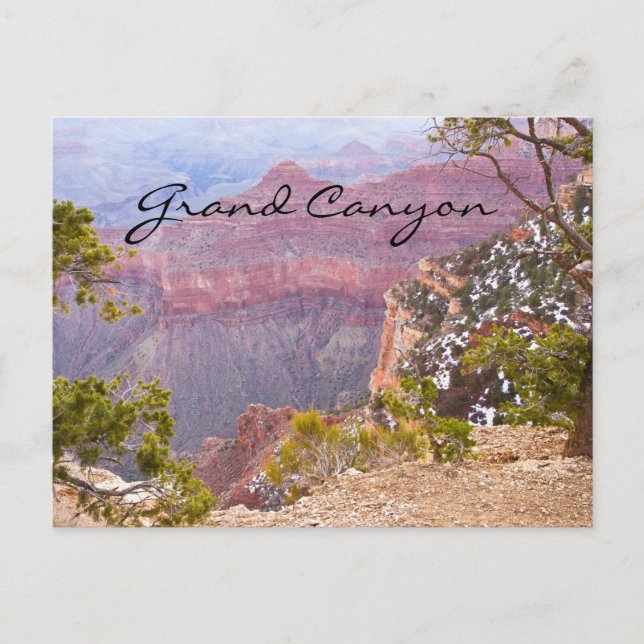 Södra kanten Grand Canyon Vykort (Framsida)