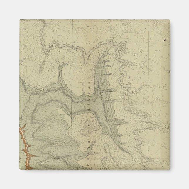 Södra Karta i Geologic Magnet (Framsidan)