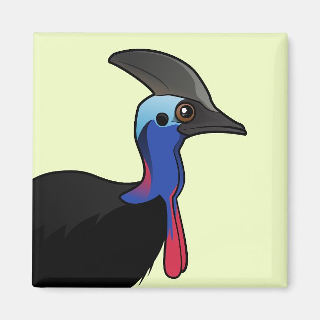 Södra Kassowary Magnet (Framsidan)