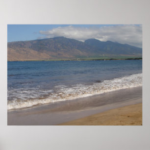 Södra Kihei, Maui, Hawaii Poster