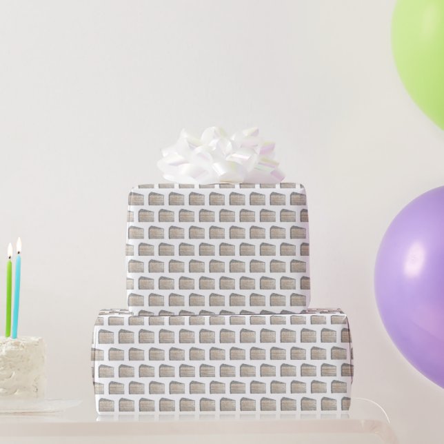 Södra kokokosnöt frossa Lagrar Cake Segce Dessert Presentpapper (Festgåvor)