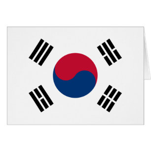 södra korea hälsningskort