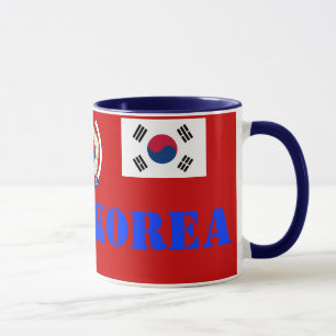 Södra Korea* keramisk mugg