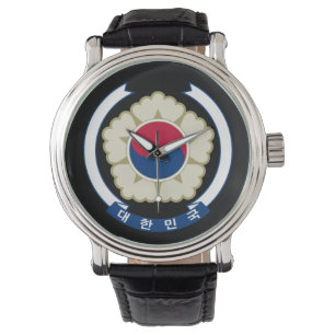 SÖDRA KOREA*-vapensköldklocka Armbandsur