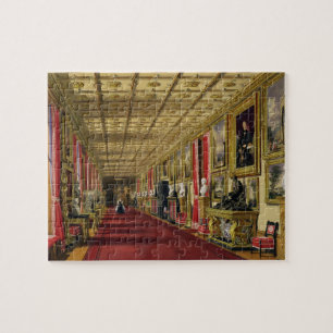 Södra korridor, Windsor slott, 1838 Pussel