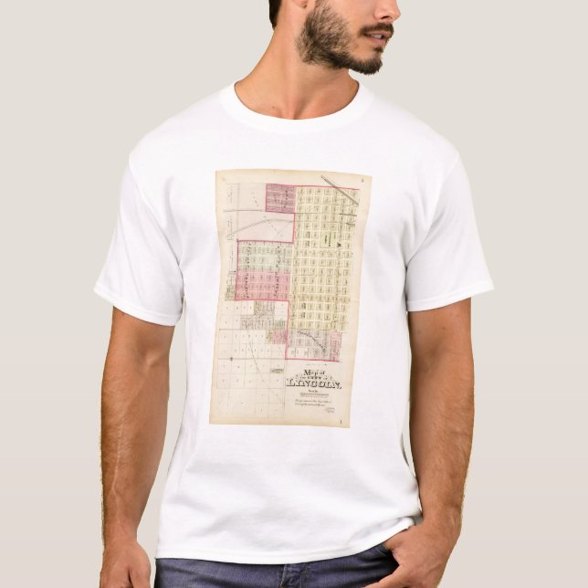 Södra Lincoln, Nebraska Tee (Framsida)