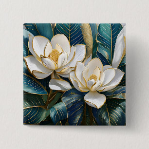 Södra Magnolia Art Knapp