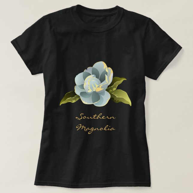 Södra Magnolia T Shirt (Design framsida)