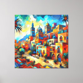 Södra Marocko: Assa Canvastryck