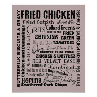 Södra Mat Fototryck