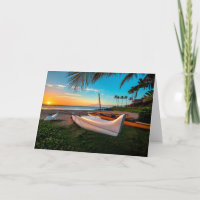Södra Maui strand på solnedgång | Maui, Hawaii