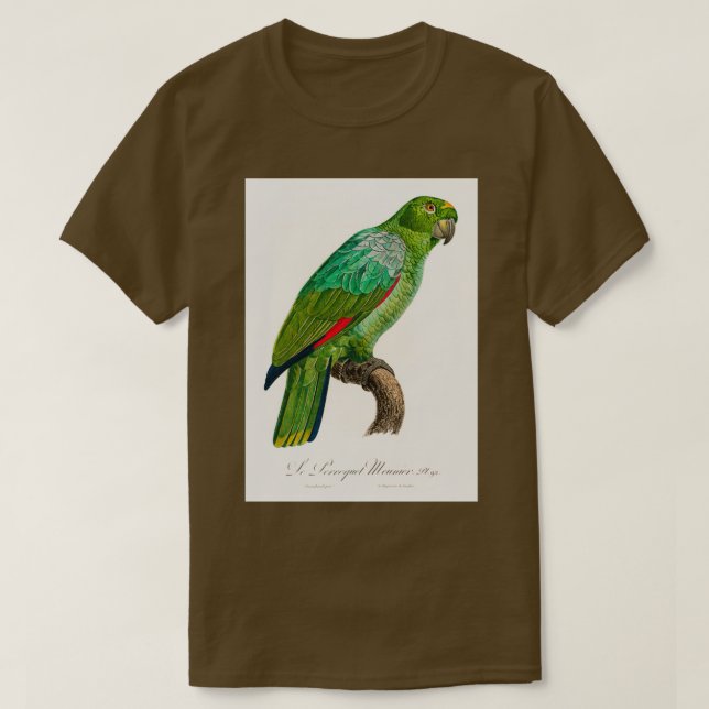 Södra Mealy Amazon Amazona farinosa från Na T Shirt (Design framsida)