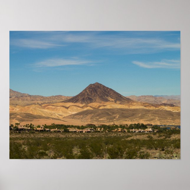 Södra Nevadas öknen Poster (Framsidan)