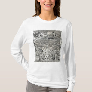 Södra och del av panorama- Nordamerika - Tee